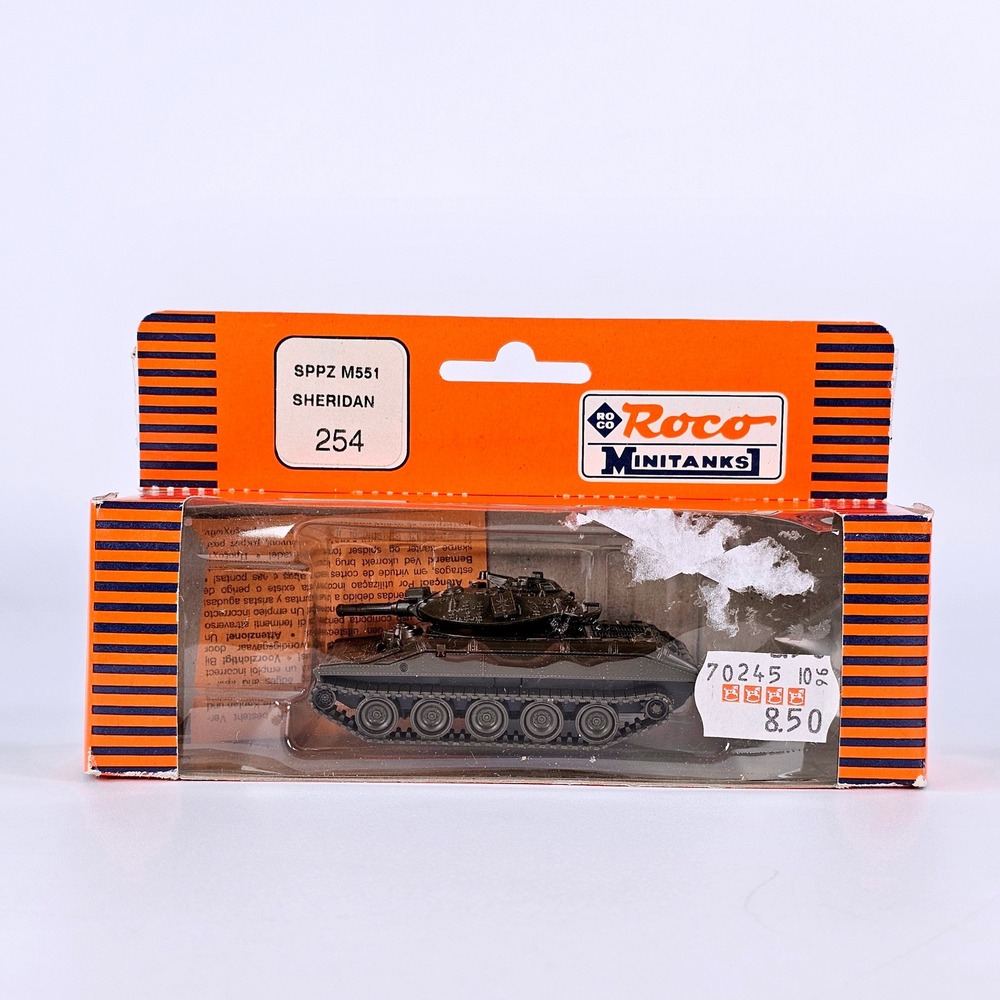 Roco Minitanks SPPZ M551 Sheridan 254 Military Model Tank New in Box